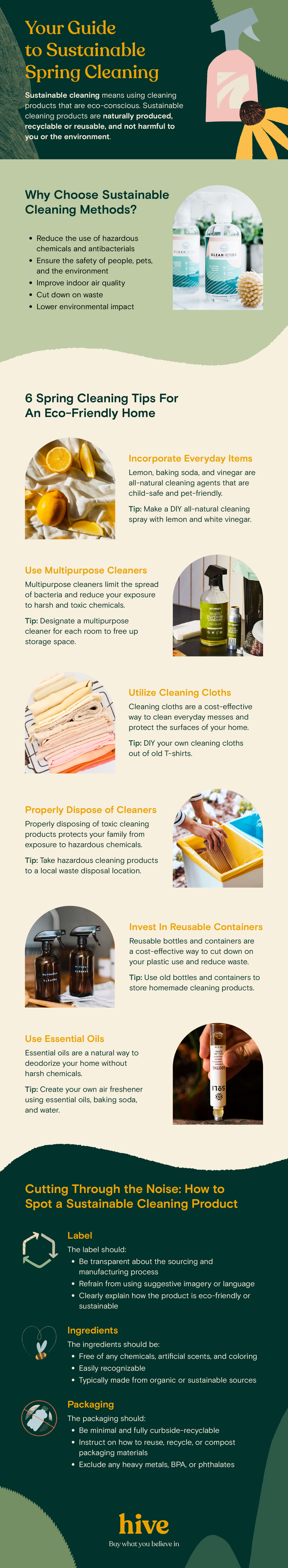 sustainable spring cleaning