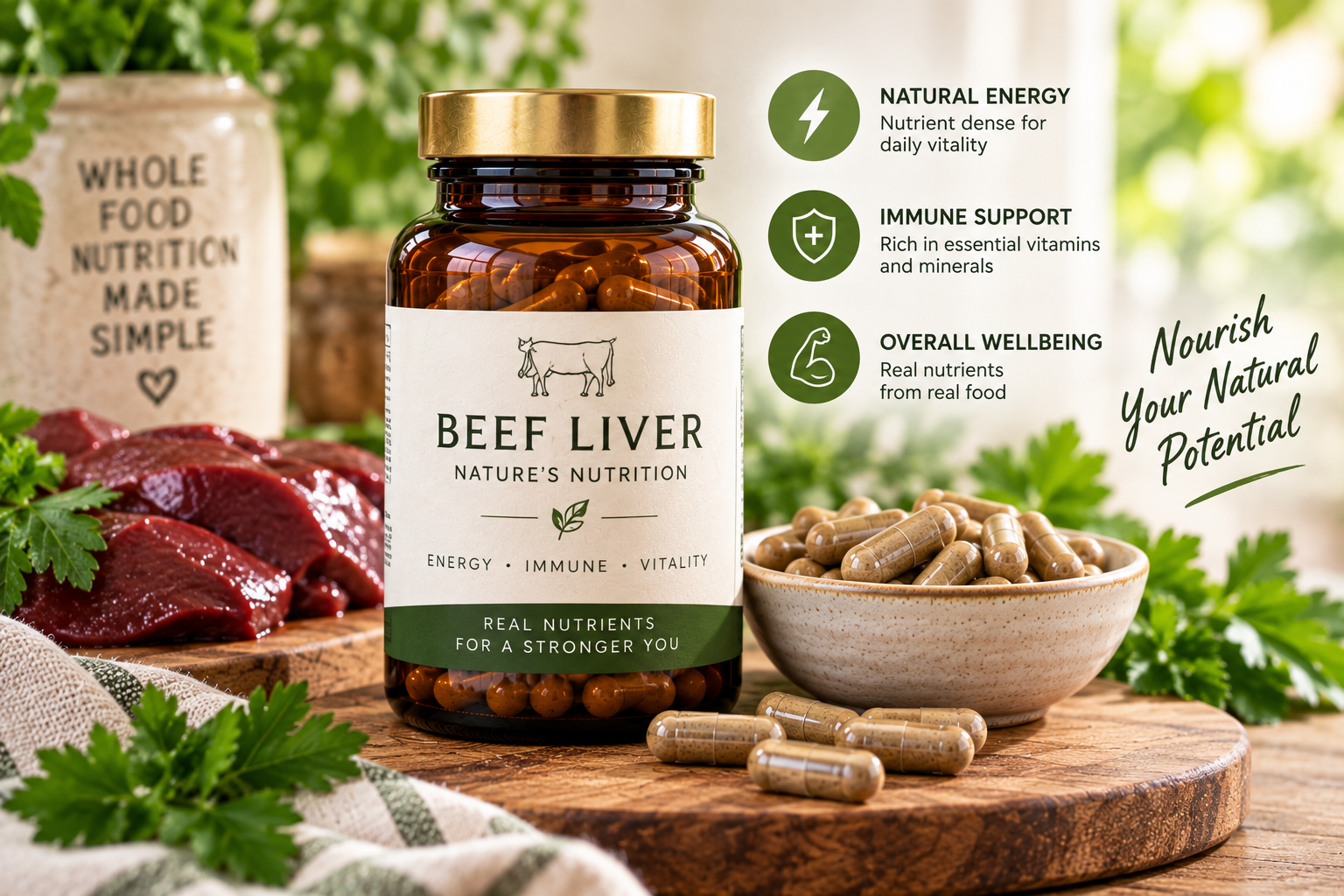 beef liver pills