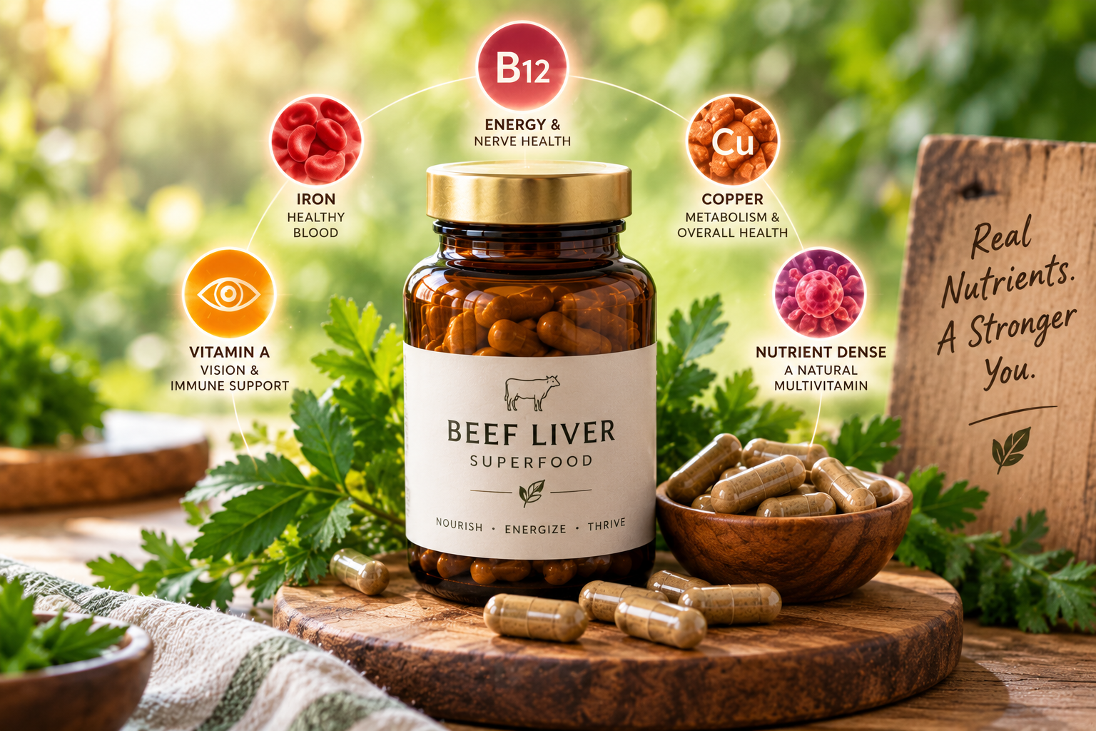 beef liver pills benefits